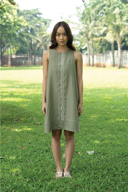 韓国商品/EUNOIA sleeveless moss dress sleeveless moss dress
